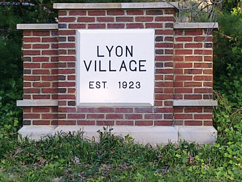 Photo courtesy of the Lyon Village Citizens Association