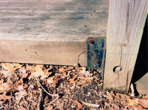 The outdoor stage at Long Branch Nature Center (code name: LEWIS) was one of Robert Hanssen’s specified “dead drop” locations for exchanges with Russian spies. FBI File Photos