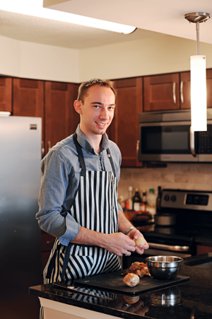 Tom Madrecki of Chez Le Commis